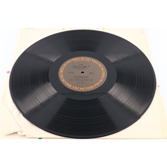 Brahms David Oppenheim Clarinet Quintet In B-Minor Budapest String 12" LP Record - Picture 6 of 11